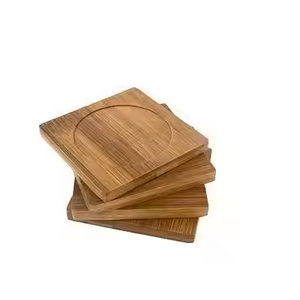 Wooden <b>Coaster</b> <b>Set</b> Elegant Durable and Stylish walnut <b>coasters</b> premium quality <b>coaster</b> by crescent crafts - Product Image 1