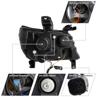 Projecteurs de phares fumés pour Chevrolet Colorado 2015-2022, tube LED, gauche et droite, 15-20