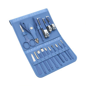 Ensemble professionnel de 16 coupe-ongles pour manucure et pédicure, réparation facile DIY, accessoires portables en acier, emballé dans une boîte personnalisée pour les soins des pieds - Product Image 2