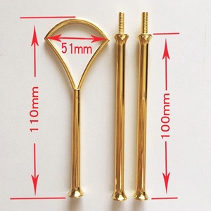 Unique Style Wooden <b>Cake</b> <b>Stand</b> Home and Kitchen Decorated Item Stylish Wooden 3 Tier <b>Cake</b> <b>Stand</b> With Metal Ring Handle - Product Image 6