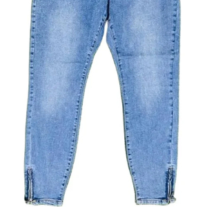 ผู้หญิงแฟชั่นสบายๆกางเกงยีนส์ผอมผ้าฝ้ายสแปนเด็กซ์ทําลายล้างราคาขายส่งจากบังคลาเทศสุภาพสตรีกางเกงยีนส์ - Product Image 4