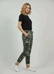 Pantalones de Satén Transpirable con Detalles de Cordones y Estampado Sólido para Ropa Urbana - Product Image 4