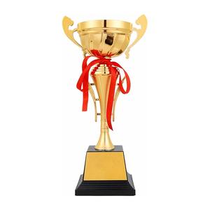 Gold Plated <b>Metal</b> Award Trophy Cup For First Place Winner And Sports League - Product Image 3