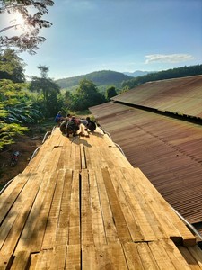 Meilleur prix direct de l'usine bûches de teck matériau en bois pour revêtement de sol - Product Image 6