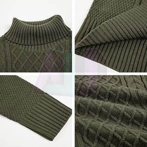 Suéteres Transpirables para Hombre con Logotipo Frontal - Diseño de Punto Suave y Cómodo para Invierno y Clima Fresco, Uso Casual/Diario - Product Image 6