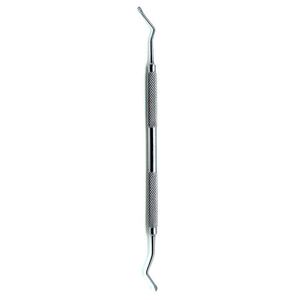 Curetas Dentales Manuales de Acero Inoxidable de Doble Punta, Instrumentos Quirúrgicos de Alta Calidad con Certificación CE, Cuchara para Injertos Óseos - Product Image 3