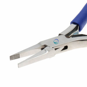 Flat Nose Pliers Serrated Jewelry Making Tools for Precision Beading High Quality Durable Professional Use - Product Image 3