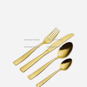 Ensemble de couverts en acier inoxydable avec manche coloré de style unique, finition brillante, taille personnalisée, fabrication et fournisseur par l'Inde - Product Image 3