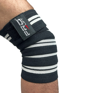 Prolift Custom Logo <b>Knee</b> Wraps Elastic Compression <b>Support</b> <b>Straps</b> for Weightlifting Gym and Powerlifting <b>knee</b> wrap - Product Image 2