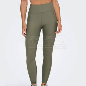 Mallas sin costuras para mujer Pantalones de Yoga de cintura alta Compresión transpirable Ajuste para fitness y gimnasio - Product Image 1