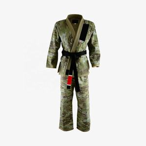 Ensembles de Kimonos BJJ Multi-Camo en Coton 100% 440 GSM Tissage Simple Pré-Rétréci Tissu Rip-Stop Patchs Tissés Qualité Supérieure - Product Image 1