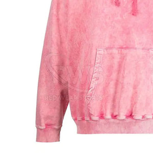 <b>Ladies</b> Acid Wash <b>Hoodie</b> Lightweight Comfortable Loose Fit Casual Pullover Acid Wash Hoodies - Product Image 5