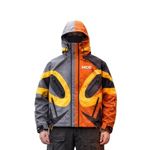 Trendy Custom Color Changing Fashion Panel Waterproof Windproof Nylon <b>Zip</b> <b>Up</b> <b>Jackets</b> Outdoor Running Windbreaker <b>jacket</b> for men - Product Image 5