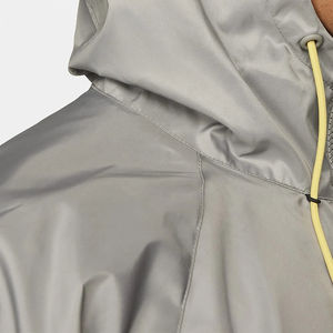 Veste coupe-vent camouflage pour homme, vêtement d'extérieur respirant en maille à capuche, logo personnalisé OEM, automne, blanc, imperméable, personnalisé - Product Image 5