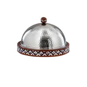 Eco-Friendly Set of Three Wooden & Metal <b>Cake</b> Stand With Custom Finishing Catering Serving Use <b>Cake</b> Stand Highest Quality - Product Image 6