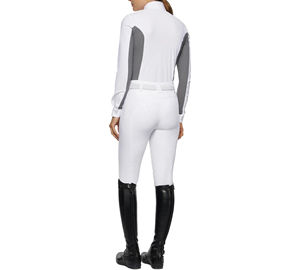 Chaps d'équitation en cuir véritable souple de qualité supérieure, style western, confortables, personnalisables, avec sangle et fer à cheval - Product Image 5