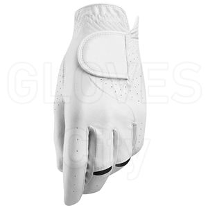 Guantes de Golf para Hombre de Piel de Cabretta Genuina al por Mayor, Elegantes, Antideslizantes, Transpirables, de Secado Rápido, con Cierre de Velcro - Product Image 3