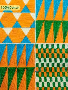 100% Cotton Ethnic Design <b>Towel</b> Material for Fashion and Traditional Wear Exclusive Traditional Cotton Jacquard Woven Fabric - Product Image 6