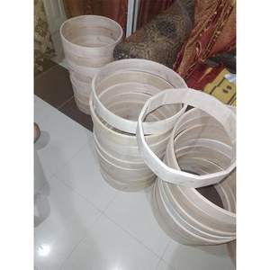 Prix de gros à prix d'usine cadre de cerceau en bois fabricant de conception personnalisée avec logo personnalisé cadre de cerceau en bois - Product Image 2