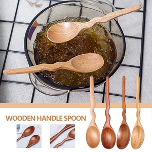 Cuillère en bois de qualité supérieure pour un usage quotidien dans les cuisines domestiques et les restaurants, disponible à un prix abordable en provenance d'Inde - Product Image 4