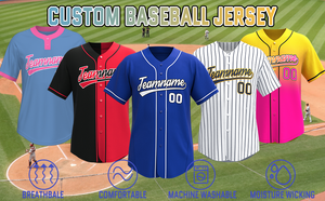 Camiseta de Béisbol Unisex Personalizable de Talla Grande, Estilo Urbano Americano, Corte Holgado, Transpirable, de Secado Rápido, con Patrón 3D Personalizado - Product Image 3