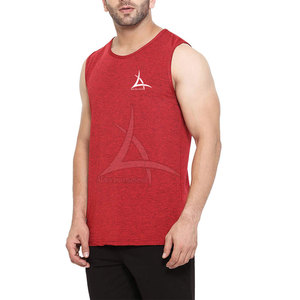 Camiseta sin Mangas de Punto Casual para Hombre, 100% Algodón, Transpirable, de Secado Rápido, de Alta Calidad, para Gimnasio y Ejercicio, Venta Directa de Fábrica - Product Image 4