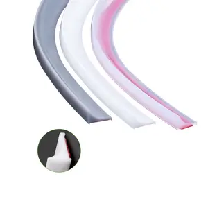 Kitchen Countertop Water Retaining Strip Bathroom Threshold Water Dam Barrie Separation Bendable Silicone Water Stopper