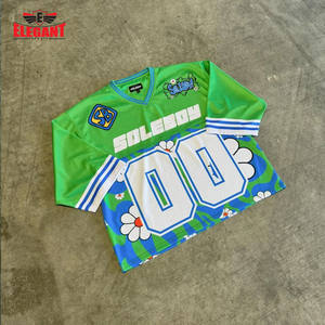 Maillot de football américain maillot en maille maillot sublimation imprimé design personnalisé nom de l'équipe numéro Sport Uniform By Elegant Sports - Product Image 3