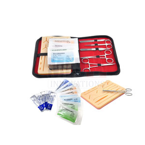 ชุดเย็บมืออาชีพ 13 ชิ้นเยอรมันสแตนเลสกรรไกรแหนบ Scaler คีมและชุดเครื่องมือผ่าตัดอื่นๆ - Product Image 4