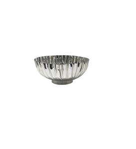 Stainless steel serving bowl that can double as an attractive decorative accent in kitchens or open <b>shelving</b> displays - Product Image 3