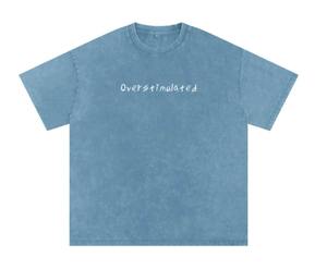 Nuevo estilo, camisetas Vintage de alta calidad para hombre, camiseta lavada con ácido con logotipo personalizado para hombre, camisetas antibolitas en blanco de algodón 100% - Product Image 5