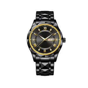 New Brand Lover's Wrist <b>Watch</b> Luxury Stainless Steel Belt Waterproof Date Clock Crystal Women <b>Men</b> Couple Quartz <b>Watches</b> - Product Image 3