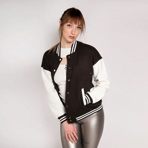 Veste universitaire de baseball professionnelle sur mesure en gros, avec manches en cuir, imperméable et respirante pour hommes/femmes, idéale pour l'hiver - Product Image 5