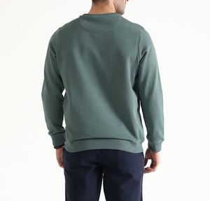 Diseño personalizado LOGO Patrón Marca Otoño ODM 100% Poliéster Sudadera con capucha Manga larga Bordado para hombres - Product Image 2