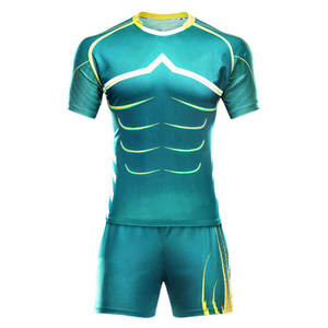 Conjunto de uniforme de rugby para hombre de alta calidad, ropa transpirable y de fútbol americano - Product Image 3
