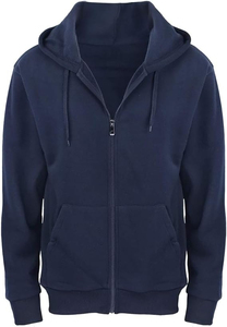 2. Sudaderas con cremallera completa para hombres al por mayor, sudadera de entrenamiento de lana de algodón, ropa de calle, chaqueta de moda transpirable con servicio OEM - Product Image 3