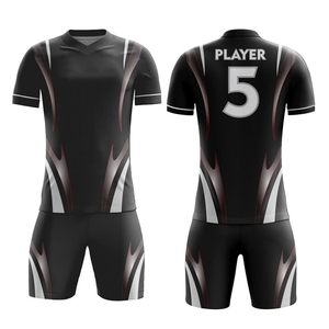 Uniforme de Fútbol 100% Poliéster de Secado Rápido, Elástico, Antibacteriano, Transpirable y Cómodo, Servicios OEM para Entrenamiento de Fútbol - Product Image 1