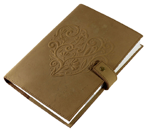 Cuaderno de bocetos personalizado de cuero de búfalo loco marrón Vintage, cubierta suave, diario encuadernado a mano, diario - Product Image 2