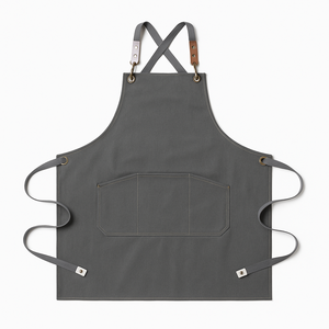 Delantal de Cocina sin Mangas de Lona 2025, Impermeable, Resistente al Aceite, Ajustable, Personalizable para Camarero, Herramienta Lavable para Carpintero, Barista - Product Image 6