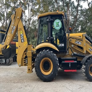 Vente en gros d'occasion JCB 3CX chargeuse-pelleteuse haute efficacité 68.5KW pour usage agricole Caractéristiques moteur d'excavatrice PLC pompe à engrenages roulement de moteur - Product Image 1