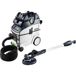 Festool PLANEX LHS-E 225/CTM 36-Set con Lijadora de Largo Alcance y Aspiradora de 400W - Product Image 1
