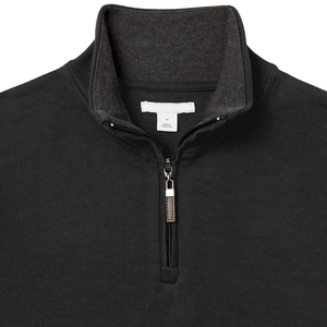 Sweat-shirts décontractés de sport pour hommes, col montant, demi-zip, manches longues, de haute qualité, en gros - Product Image 5
