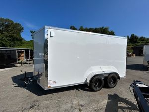 Mejor Oferta: Remolque Utilitario/Cargo Cerrado de 7x14 Pies y 7K con Sistema de Rieles E Track, Eje Tándem de Alta Resistencia para un Transporte Seguro de Equipos - Product Image 6