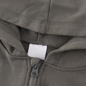 Custom logo 3d Puff Printing Graphic <b>Hoodies</b> Knitted <b>Women</b> Streetwear High Quality Drop Shoulder Oversized <b>Zipper</b> <b>Hoodies</b> <b>Women</b> - Product Image 3