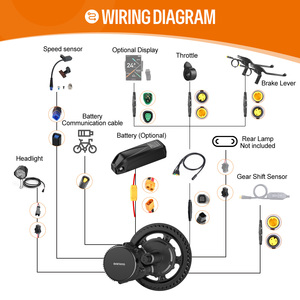 <span class=keywords><strong>Motor</strong></span> Eléctrico BAFANG BBS01 BBS02 36V 48V BBSHD 52V para <span class=keywords><strong>Bicicleta</strong></span> Eléctrica de Transmisión Media, 250w 350W 500w 750w 1000w, <span class=keywords><strong>Motor</strong></span> Bldc - Product Image 5