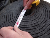 FIRSTFLEX Cvc Conduit Flexible Isolation Thermique En Caoutchouc Mousse Couverture Rouleau Isolation