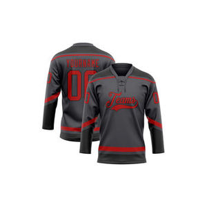 Maillot de hockey sur glace en tissu léger et respirant conçu pour les performances des équipes professionnelles - Product Image 3