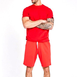 Summer Twin <b>Set</b> New Design Your Own Style Customized Men Two Piece Summer <b>Sets</b> Polyester / Cotton T-shirt and Short Twin <b>Set</b> - Product Image 5