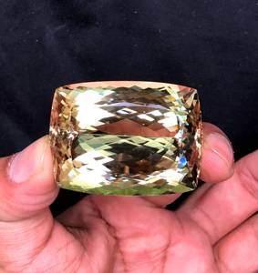 Pierre précieuse en citrine jaune naturelle, taille radiante, certifiée IGI, 2,00 carats, pour la fabrication de bijoux, pour hommes et femmes, cadeau spécial, festival - Product Image 3