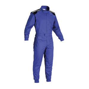 Traje de carreras de Kart ignífugo transpirable de talla grande a prueba de viento de Color sólido liso Simple/traje de karting Unisex adulto - Product Image 1